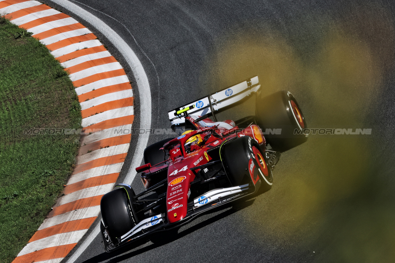 GP OLANDA, Lewis Hamilton (GBR) Ferrari SF-25.

30.08.2025. Formula 1 World Championship, Rd 15, Dutch Grand Prix, Zandvoort, Netherlands, Qualifiche Day.

- www.xpbimages.com, EMail: requests@xpbimages.com © Copyright: Bearne / XPB Images