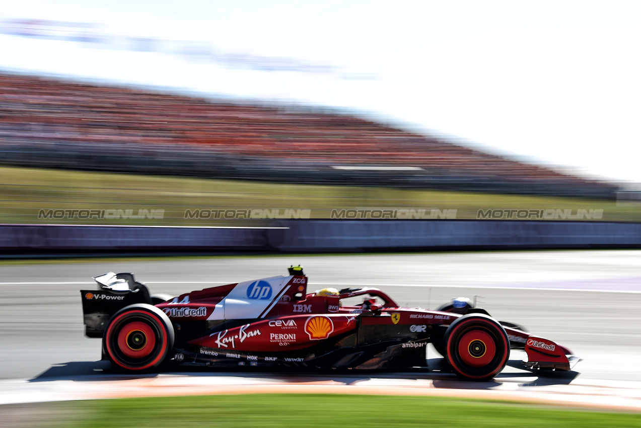 GP OLANDA, Lewis Hamilton (GBR) Ferrari SF-25.

30.08.2025. Formula 1 World Championship, Rd 15, Dutch Grand Prix, Zandvoort, Netherlands, Qualifiche Day.

- www.xpbimages.com, EMail: requests@xpbimages.com © Copyright: Charniaux / XPB Images
