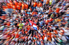 GP OLANDA, Circuit Atmosfera - fans in the grandstand.

30.08.2025. Formula 1 World Championship, Rd 15, Dutch Grand Prix, Zandvoort, Netherlands, Qualifiche Day.

- www.xpbimages.com, EMail: requests@xpbimages.com © Copyright: Moy / XPB Images