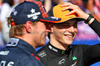 GP OLANDA, Pole sitter Oscar Piastri (AUS) McLaren in qualifying parc ferme with Max Verstappen (NLD) Red Bull Racing.

30.08.2025. Formula 1 World Championship, Rd 15, Dutch Grand Prix, Zandvoort, Netherlands, Qualifiche Day.

- www.xpbimages.com, EMail: requests@xpbimages.com © Copyright: Batchelor / XPB Images