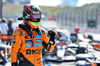 GP OLANDA, Oscar Piastri (AUS) McLaren celebrates his pole position in qualifying parc ferme.

30.08.2025. Formula 1 World Championship, Rd 15, Dutch Grand Prix, Zandvoort, Netherlands, Qualifiche Day.

- www.xpbimages.com, EMail: requests@xpbimages.com © Copyright: Charniaux / XPB Images