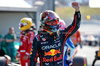 GP OLANDA, Max Verstappen (NLD) Red Bull Racing celebrates his third position in qualifying parc ferme.

30.08.2025. Formula 1 World Championship, Rd 15, Dutch Grand Prix, Zandvoort, Netherlands, Qualifiche Day.

- www.xpbimages.com, EMail: requests@xpbimages.com © Copyright: Charniaux / XPB Images