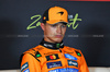 GP OLANDA, Lando Norris (GBR) McLaren in the post qualifying FIA Press Conference.

30.08.2025. Formula 1 World Championship, Rd 15, Dutch Grand Prix, Zandvoort, Netherlands, Qualifiche Day.

- www.xpbimages.com, EMail: requests@xpbimages.com © Copyright: Moy / XPB Images