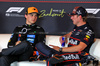 GP OLANDA, (L to R): Oscar Piastri (AUS) McLaren e Max Verstappen (NLD) Red Bull Racing in the post qualifying FIA Press Conference.

30.08.2025. Formula 1 World Championship, Rd 15, Dutch Grand Prix, Zandvoort, Netherlands, Qualifiche Day.

- www.xpbimages.com, EMail: requests@xpbimages.com © Copyright: Moy / XPB Images