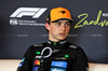 GP OLANDA, Oscar Piastri (AUS) McLaren in the post qualifying FIA Press Conference.

30.08.2025. Formula 1 World Championship, Rd 15, Dutch Grand Prix, Zandvoort, Netherlands, Qualifiche Day.

- www.xpbimages.com, EMail: requests@xpbimages.com © Copyright: Moy / XPB Images