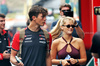 GP OLANDA, Oliver Bearman (GBR) Haas F1 Team with Domenica Alicia Torriani.

30.08.2025. Formula 1 World Championship, Rd 15, Dutch Grand Prix, Zandvoort, Netherlands, Qualifiche Day.

- www.xpbimages.com, EMail: requests@xpbimages.com © Copyright: Bearne / XPB Images