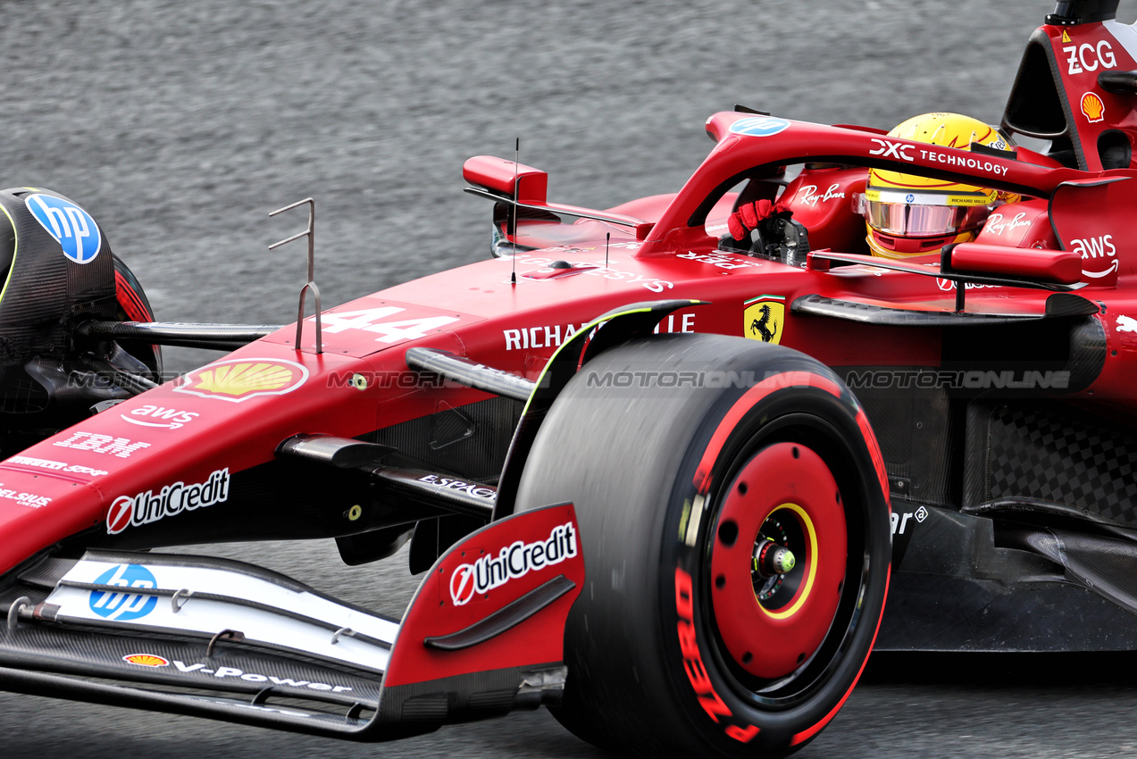 GP OLANDA, Lewis Hamilton (GBR) Ferrari SF-25.

29.08.2025. Formula 1 World Championship, Rd 15, Dutch Grand Prix, Zandvoort, Netherlands, Practice Day.

 - www.xpbimages.com, EMail: requests@xpbimages.com © Copyright: Miltenburg / XPB Images