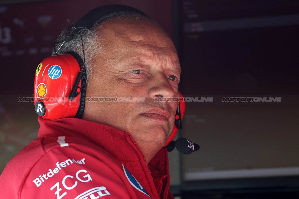 GP OLANDA, Frederic Vasseur (FRA) Ferrari Team Principal.

29.08.2025. Formula 1 World Championship, Rd 15, Dutch Grand Prix, Zandvoort, Netherlands, Practice Day.

 - www.xpbimages.com, EMail: requests@xpbimages.com © Copyright: Coates / XPB Images