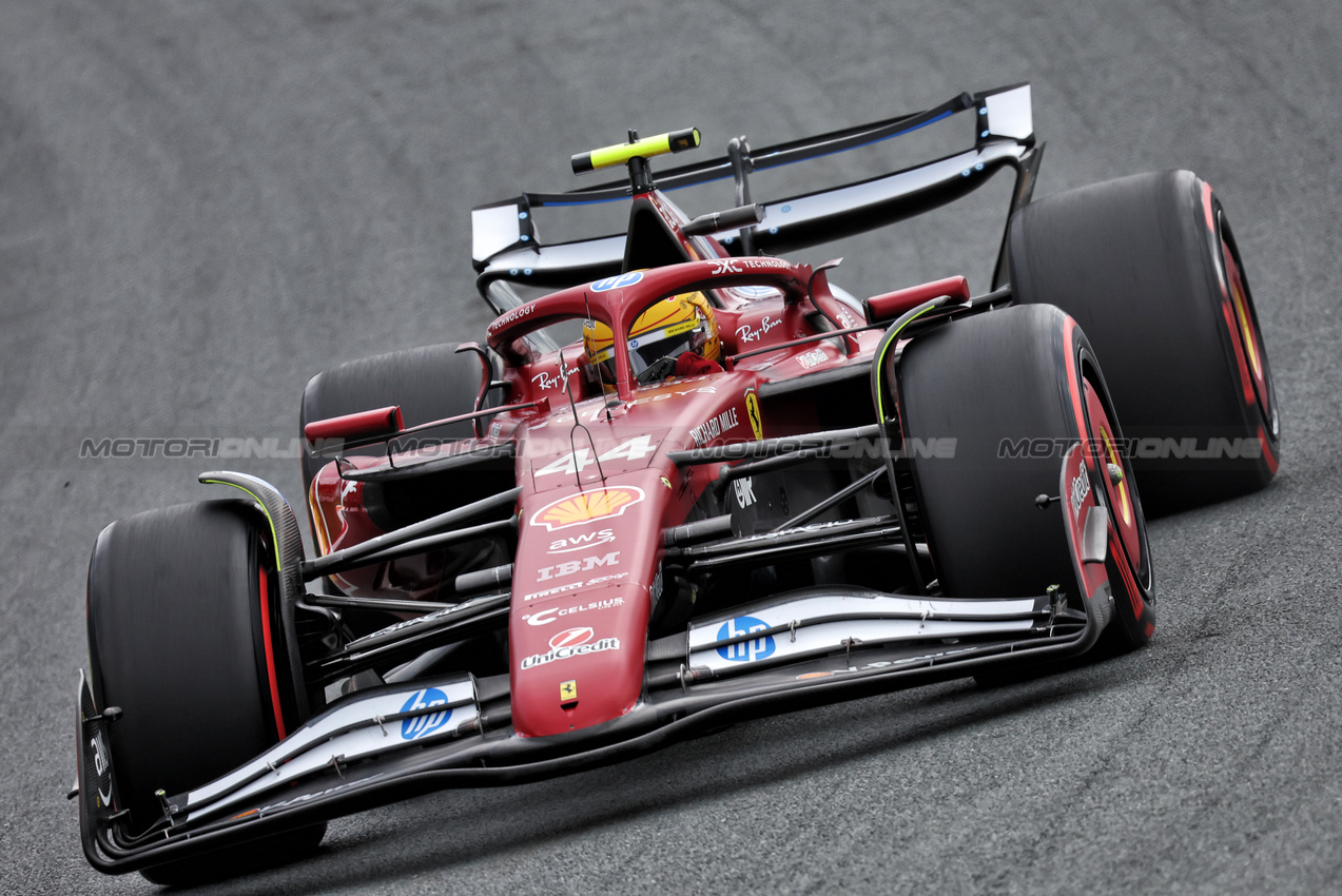 GP OLANDA, Lewis Hamilton (GBR) Ferrari SF-25.

29.08.2025. Formula 1 World Championship, Rd 15, Dutch Grand Prix, Zandvoort, Netherlands, Practice Day.

- www.xpbimages.com, EMail: requests@xpbimages.com © Copyright: Bearne / XPB Images