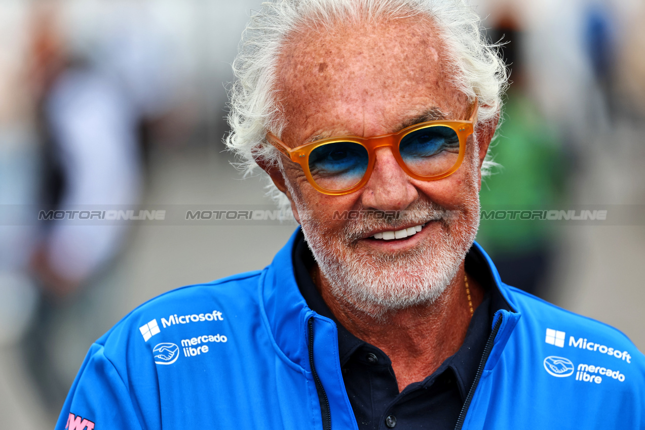 GP OLANDA, Flavio Briatore (ITA) Alpine F1 Team Executive Advisor.

29.08.2025. Formula 1 World Championship, Rd 15, Dutch Grand Prix, Zandvoort, Netherlands, Practice Day.

 - www.xpbimages.com, EMail: requests@xpbimages.com © Copyright: Miltenburg / XPB Images
