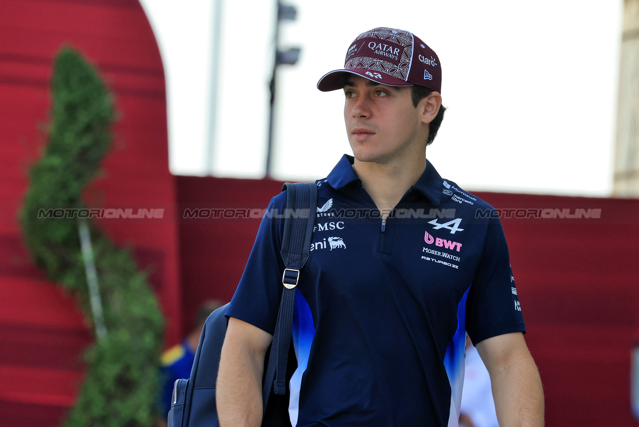 GP QATAR, Franco Colapinto (ARG) Alpine F1 Team.

30.11.2025. Formula 1 World Championship, Rd 23, Qatar Grand Prix, Doha, Qatar, Gara Day.

- www.xpbimages.com, EMail: requests@xpbimages.com © Copyright: Moy / XPB Images