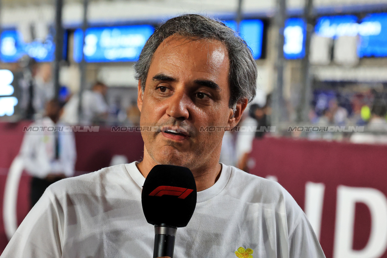GP QATAR, Juan Pablo Montoya (COL) on the grid.
30.11.2025. Formula 1 World Championship, Rd 23, Qatar Grand Prix, Doha, Qatar, Gara Day.
- www.xpbimages.com, EMail: requests@xpbimages.com © Copyright: Moy / XPB Images