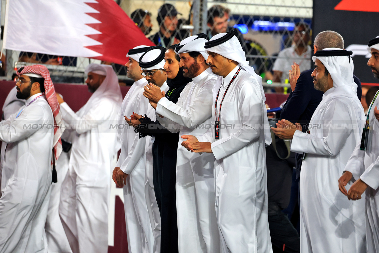 GP QATAR, Mohammed Bin Sulayem (UAE) FIA President on the grid.

30.11.2025. Formula 1 World Championship, Rd 23, Qatar Grand Prix, Doha, Qatar, Gara Day.

- www.xpbimages.com, EMail: requests@xpbimages.com © Copyright: Moy / XPB Images