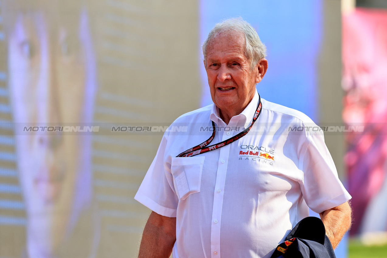 GP QATAR, Dr Helmut Marko (AUT) Red Bull Motorsport Consultant.
30.11.2025. Formula 1 World Championship, Rd 23, Qatar Grand Prix, Doha, Qatar, Gara Day.
- www.xpbimages.com, EMail: requests@xpbimages.com © Copyright: Moy / XPB Images