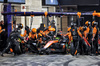 GP QATAR, Lando Norris (GBR) McLaren MCL39 makes a pit stop.

30.11.2025. Formula 1 World Championship, Rd 23, Qatar Grand Prix, Doha, Qatar, Gara Day.

- www.xpbimages.com, EMail: requests@xpbimages.com © Copyright: Batchelor / XPB Images