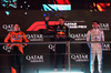 GP QATAR, The podium (L to R): Oscar Piastri (AUS) McLaren, second; Max Verstappen (NLD) Red Bull Racing, vincitore; Carlos Sainz (ESP) Atlassian Williams Racing, third.

30.11.2025. Formula 1 World Championship, Rd 23, Qatar Grand Prix, Doha, Qatar, Gara Day.

- www.xpbimages.com, EMail: requests@xpbimages.com © Copyright: Batchelor / XPB Images