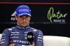 GP QATAR, Carlos Sainz (ESP) Atlassian Williams Racing in the post race FIA Press Conference.

30.11.2025. Formula 1 World Championship, Rd 23, Qatar Grand Prix, Doha, Qatar, Gara Day.

- www.xpbimages.com, EMail: requests@xpbimages.com © Copyright: Moy / XPB Images