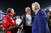 GP QATAR, (L to R): Frederic Vasseur (FRA) Ferrari Team Principal with Stefano Domenicali (ITA) Formula One President e CEO e Piero Ferrari (ITA) Ferrari Vice-President on the grid.
30.11.2025. Formula 1 World Championship, Rd 23, Qatar Grand Prix, Doha, Qatar, Gara Day.
- www.xpbimages.com, EMail: requests@xpbimages.com © Copyright: Batchelor / XPB Images
