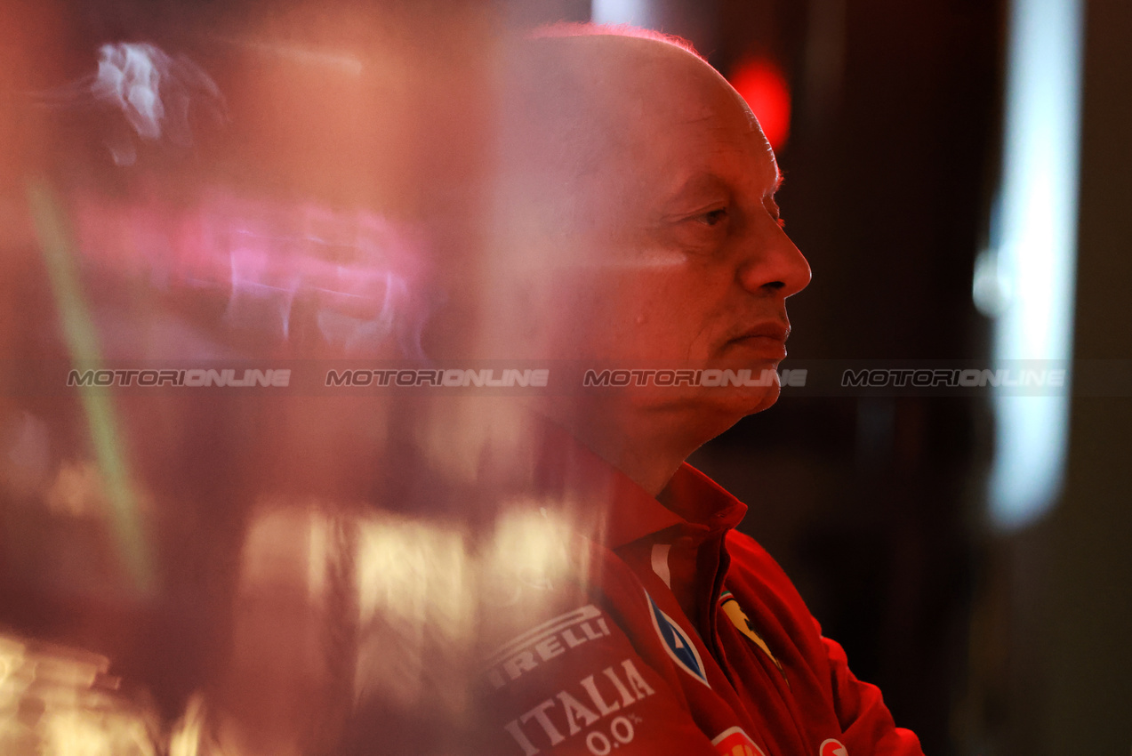 GP QATAR, Frederic Vasseur (FRA) Ferrari Team Principal.

27.11.2025. Formula 1 World Championship, Rd 23, Qatar Grand Prix, Doha, Qatar, Preparation Day.

- www.xpbimages.com, EMail: requests@xpbimages.com © Copyright: Moy / XPB Images