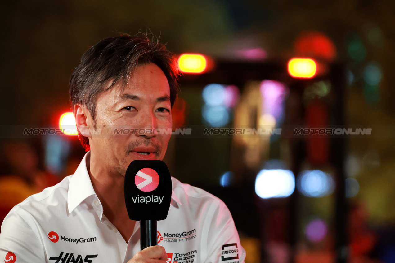 GP QATAR, Ayao Komatsu (JPN) Haas F1 Team Principal.

27.11.2025. Formula 1 World Championship, Rd 23, Qatar Grand Prix, Doha, Qatar, Preparation Day.

- www.xpbimages.com, EMail: requests@xpbimages.com © Copyright: Moy / XPB Images