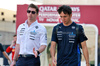 GP QATAR, (L to R): James Vowles (GBR) Atlassian Williams Racing Team Principal with Alexander Albon (THA) Atlassian Williams Racing.
27.11.2025. Formula 1 World Championship, Rd 23, Qatar Grand Prix, Doha, Qatar, Preparation Day.
- www.xpbimages.com, EMail: requests@xpbimages.com © Copyright: Moy / XPB Images