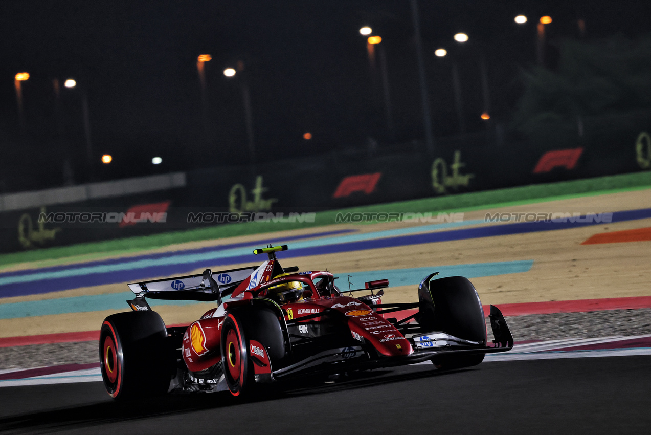 GP QATAR, Lewis Hamilton (GBR) Ferrari SF-25.

29.11.2025. Formula 1 World Championship, Rd 23, Qatar Grand Prix, Doha, Qatar, Sprint e Qualifiche Day.

- www.xpbimages.com, EMail: requests@xpbimages.com © Copyright: Charniaux / XPB Images