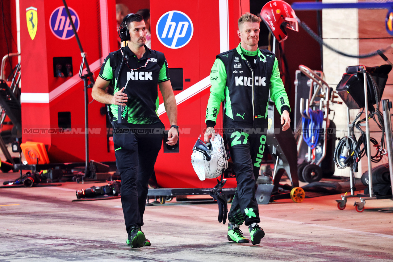 GP QATAR, Nico Hulkenberg (GER) Sauber.

29.11.2025. Formula 1 World Championship, Rd 23, Qatar Grand Prix, Doha, Qatar, Sprint e Qualifiche Day.

- www.xpbimages.com, EMail: requests@xpbimages.com © Copyright: Batchelor / XPB Images