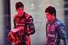 GP QATAR, (L to R): Esteban Ocon (FRA) Haas F1 Team with Lance Stroll (CDN) Aston Martin F1 Team in Sprint parc ferme.

29.11.2025. Formula 1 World Championship, Rd 23, Qatar Grand Prix, Doha, Qatar, Sprint e Qualifiche Day.

- www.xpbimages.com, EMail: requests@xpbimages.com © Copyright: Batchelor / XPB Images
