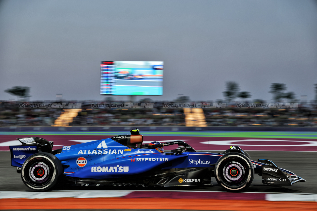 GP QATAR, Carlos Sainz (ESP) Atlassian Williams Racing FW47.

28.11.2025 Formula 1 World Championship, Rd 23, Qatar Grand Prix, Doha, Qatar, Sprint Qualifiche Day.

- www.xpbimages.com, EMail: requests@xpbimages.com © Copyright: Batchelor / XPB Images