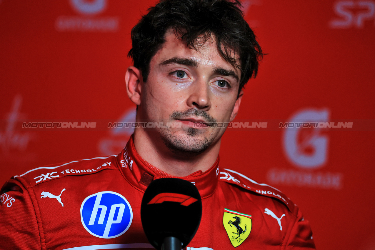 GP QATAR, Charles Leclerc (MON) Ferrari.
28.11.2025 Formula 1 World Championship, Rd 23, Qatar Grand Prix, Doha, Qatar, Sprint Qualifiche Day.
- www.xpbimages.com, EMail: requests@xpbimages.com © Copyright: Moy / XPB Images