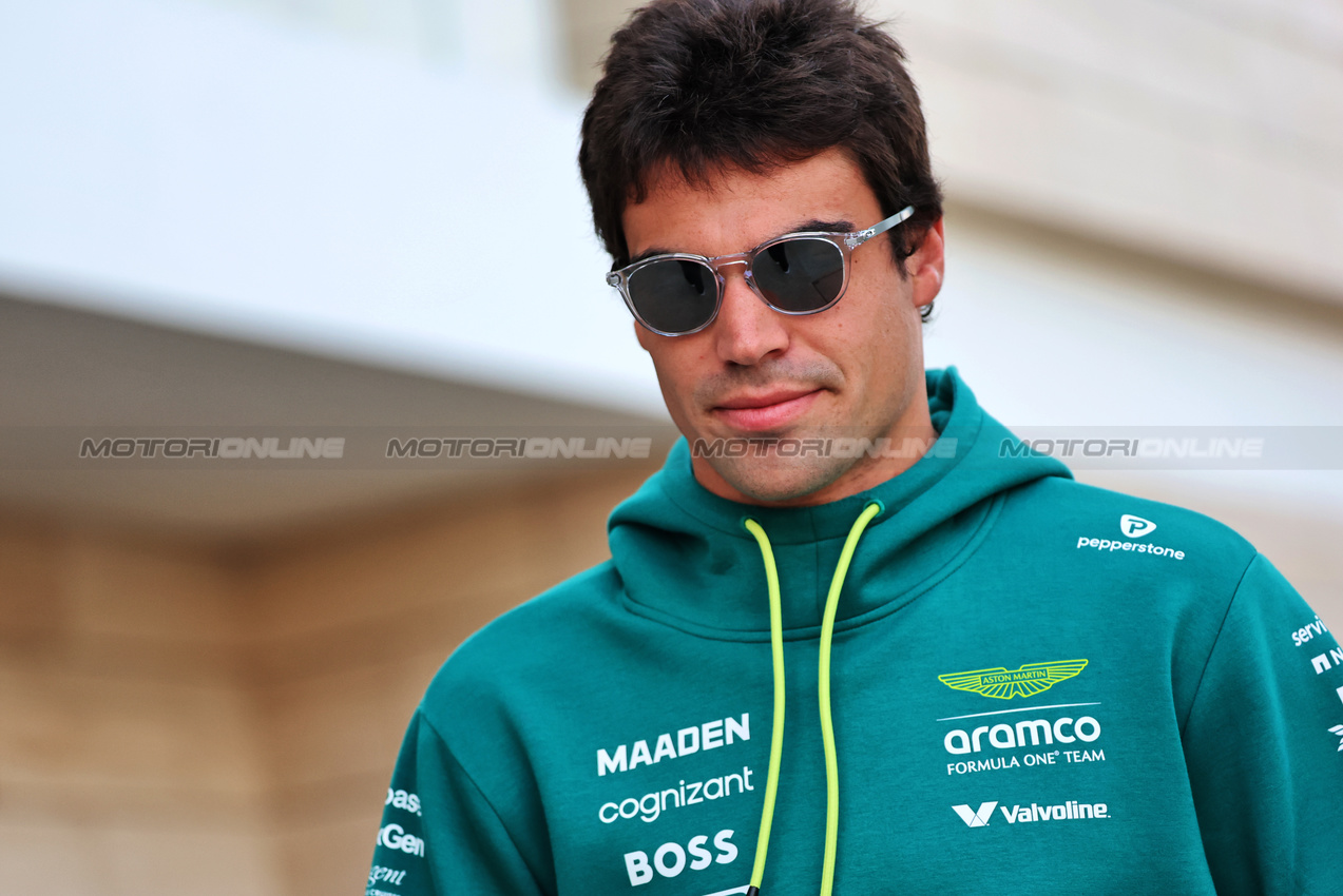 GP QATAR, Lance Stroll (CDN) Aston Martin F1 Team.

28.11.2025 Formula 1 World Championship, Rd 23, Qatar Grand Prix, Doha, Qatar, Sprint Qualifiche Day.

- www.xpbimages.com, EMail: requests@xpbimages.com © Copyright: Batchelor / XPB Images