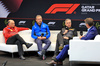 GP QATAR, (L to R): Frederic Vasseur (FRA) Ferrari Team Principal; Steve Nielsen (GBR) Alpine F1 Team Managing Director; e Mario Isola (ITA) Pirelli Racing Manager, in the FIA Press Conference.
28.11.2025 Formula 1 World Championship, Rd 23, Qatar Grand Prix, Doha, Qatar, Sprint Qualifiche Day.
- www.xpbimages.com, EMail: requests@xpbimages.com © Copyright: Moy / XPB Images