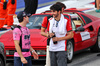 GP SINGAPORE, (L to R): Franco Colapinto (ARG) Alpine F1 Team with Esteban Ocon (FRA) Haas F1 Team on the drivers' parade.

05.10.2025. Formula 1 World Championship, Rd 18, Singapore Grand Prix, Marina Bay Street Circuit, Singapore, Gara Day.

- www.xpbimages.com, EMail: requests@xpbimages.com © Copyright: Batchelor / XPB Images