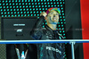 GP SINGAPORE, Gara winner George Russell (GBR) Mercedes AMG F1 celebrates on the podium.

05.10.2025. Formula 1 World Championship, Rd 18, Singapore Grand Prix, Marina Bay Street Circuit, Singapore, Gara Day.

- www.xpbimages.com, EMail: requests@xpbimages.com © Copyright: Batchelor / XPB Images