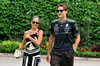 GP SINGAPORE, (L to R): Carmen Montero Mundt with her boyfriend George Russell (GBR) Mercedes AMG F1.

05.10.2025. Formula 1 World Championship, Rd 18, Singapore Grand Prix, Marina Bay Street Circuit, Singapore, Gara Day.

- www.xpbimages.com, EMail: requests@xpbimages.com © Copyright: Moy / XPB Images