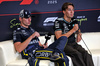 GP SINGAPORE, (L to R): Max Verstappen (NLD) Red Bull Racing e George Russell (GBR) Mercedes AMG F1 in the post race FIA Press Conference.

05.10.2025. Formula 1 World Championship, Rd 18, Singapore Grand Prix, Marina Bay Street Circuit, Singapore, Gara Day.

- www.xpbimages.com, EMail: requests@xpbimages.com © Copyright: Batchelor / XPB Images