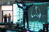 GP SINGAPORE, Gara winner George Russell (GBR) Mercedes AMG F1 celebrates in parc ferme.

05.10.2025. Formula 1 World Championship, Rd 18, Singapore Grand Prix, Marina Bay Street Circuit, Singapore, Gara Day.

 - www.xpbimages.com, EMail: requests@xpbimages.com © Copyright: Rew / XPB Images