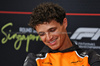 GP SINGAPORE, Lando Norris (GBR) McLaren in the FIA Press Conference.

02.10.2025. Formula 1 World Championship, Rd 18, Singapore Grand Prix, Marina Bay Street Circuit, Singapore, Preparation Day.

 - www.xpbimages.com, EMail: requests@xpbimages.com © Copyright: Rew / XPB Images