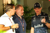GP SINGAPORE, (L to R): Raymond Vermeulen (NLD) Driver Manager with Jos Verstappen (NLD) e Max Verstappen (NLD) Red Bull Racing.

02.10.2025. Formula 1 World Championship, Rd 18, Singapore Grand Prix, Marina Bay Street Circuit, Singapore, Preparation Day.

- www.xpbimages.com, EMail: requests@xpbimages.com © Copyright: Batchelor / XPB Images