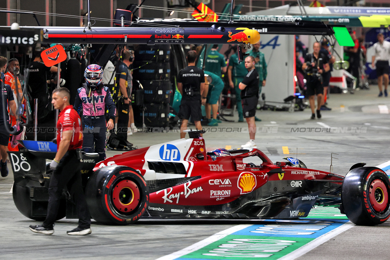 GP SINGAPORE, Charles Leclerc (MON) Ferrari SF-25.

04.10.2025. Formula 1 World Championship, Rd 18, Singapore Grand Prix, Marina Bay Street Circuit, Singapore, Qualifiche Day.

- www.xpbimages.com, EMail: requests@xpbimages.com © Copyright: Batchelor / XPB Images