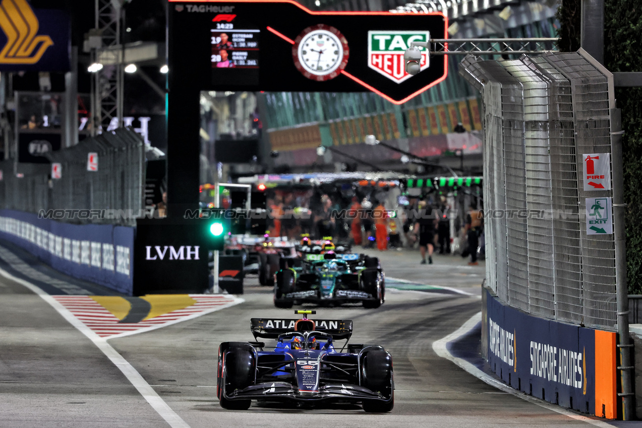 GP SINGAPORE - Qualifiche e Prove Libere 3