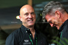 GP SINGAPORE, (L to R): Dan Towriss (USA) Cadillac F1 Team e TWG Motorsports CEO with Graeme Lowdon (GBR) Cadillac Formula 1 Team, Team Principal.

04.10.2025. Formula 1 World Championship, Rd 18, Singapore Grand Prix, Marina Bay Street Circuit, Singapore, Qualifiche Day.

- www.xpbimages.com, EMail: requests@xpbimages.com © Copyright: Moy / XPB Images