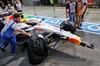 GP SINGAPORE, The Racing Bulls VCARB 02 of Liam Lawson (NZL) Racing Bulls is recovered back to the pits after he crashed in the third practice session.

04.10.2025. Formula 1 World Championship, Rd 18, Singapore Grand Prix, Marina Bay Street Circuit, Singapore, Qualifiche Day.

- www.xpbimages.com, EMail: requests@xpbimages.com © Copyright: Batchelor / XPB Images