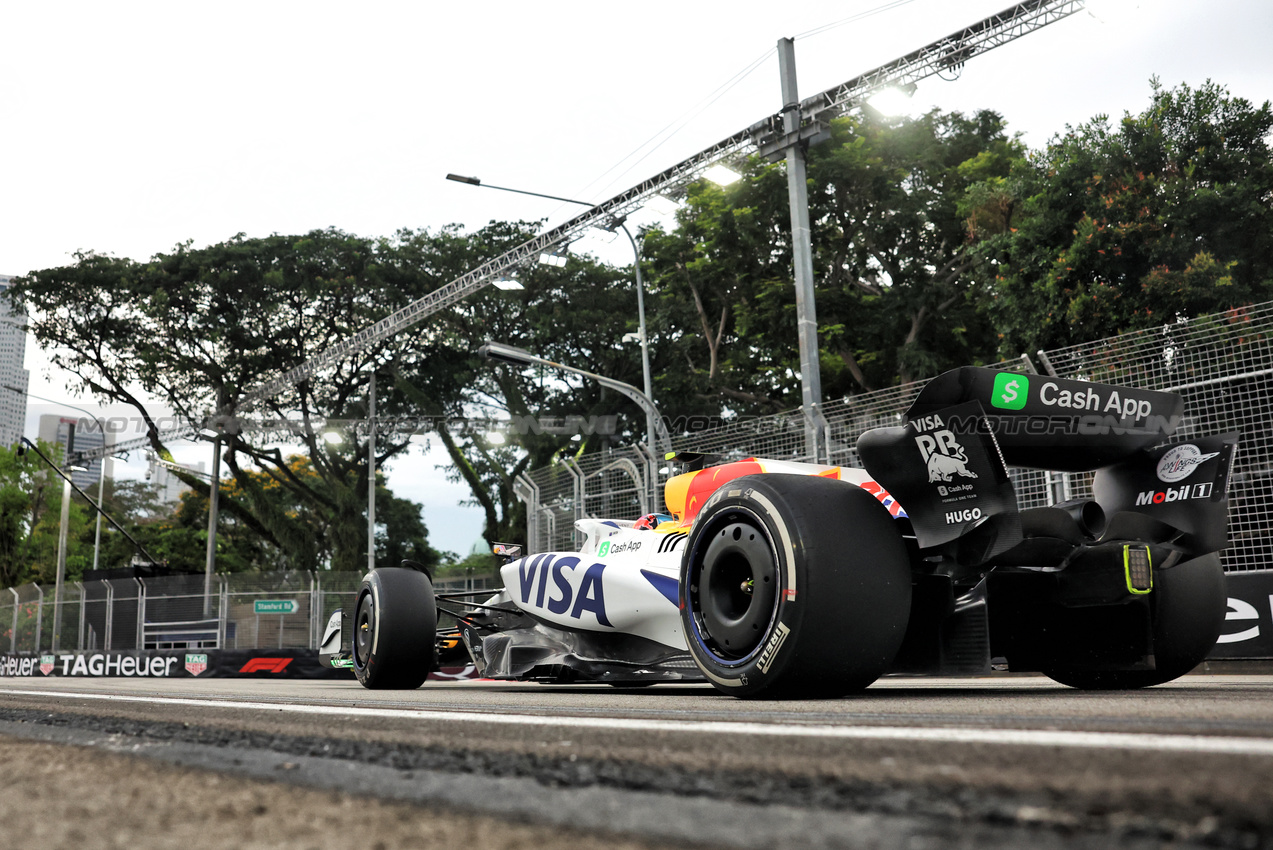 GP SINGAPORE, Liam Lawson (NZL) Racing Bulls VCARB 02.

03.10.2025. Formula 1 World Championship, Rd 18, Singapore Grand Prix, Marina Bay Street Circuit, Singapore, Practice Day.

- www.xpbimages.com, EMail: requests@xpbimages.com © Copyright: Bearne / XPB Images