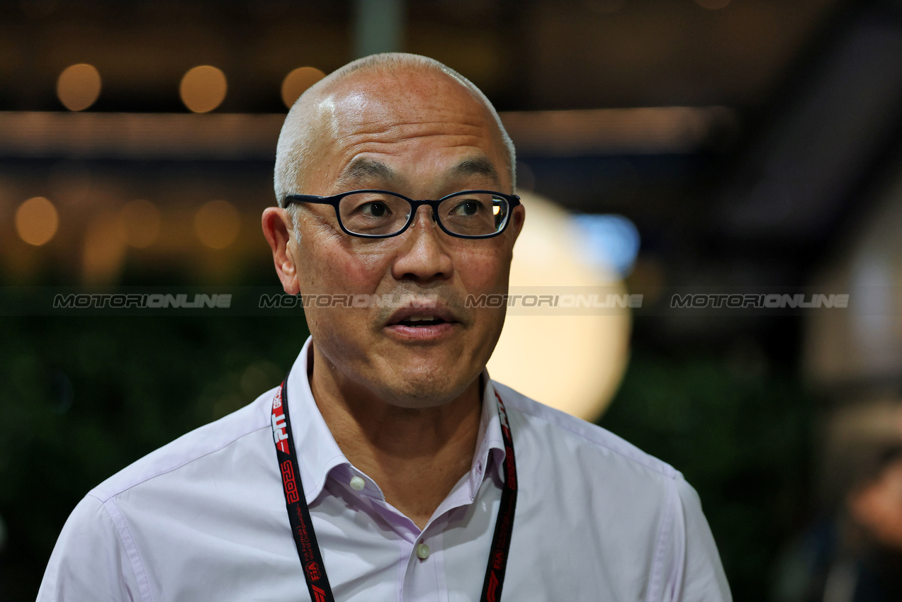 GP SINGAPORE, Derek Chang (USA) Liberty Media President e CEO.

03.10.2025. Formula 1 World Championship, Rd 18, Singapore Grand Prix, Marina Bay Street Circuit, Singapore, Practice Day.

- www.xpbimages.com, EMail: requests@xpbimages.com © Copyright: Moy / XPB Images