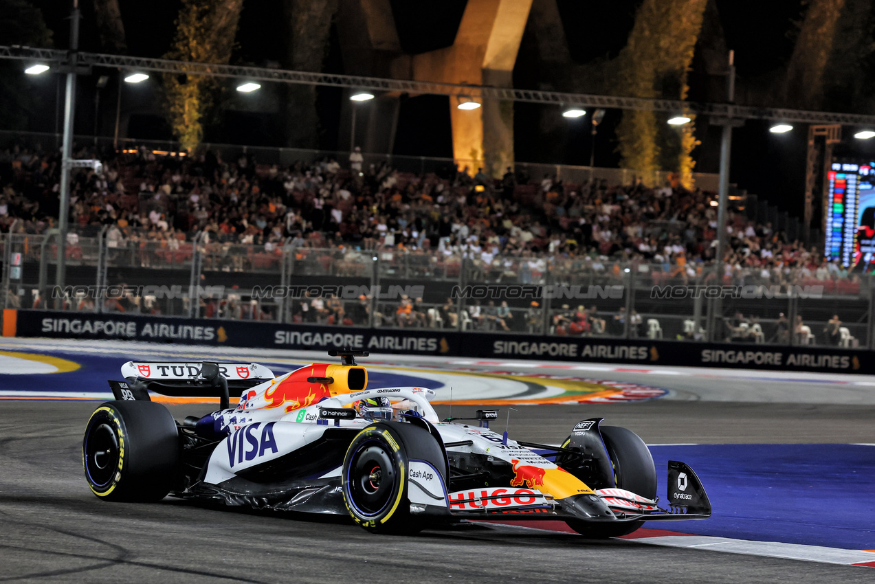 GP SINGAPORE, Isack Hadjar (FRA) Racing Bulls VCARB 02.

03.10.2025. Formula 1 World Championship, Rd 18, Singapore Grand Prix, Marina Bay Street Circuit, Singapore, Practice Day.

- www.xpbimages.com, EMail: requests@xpbimages.com © Copyright: Moy / XPB Images