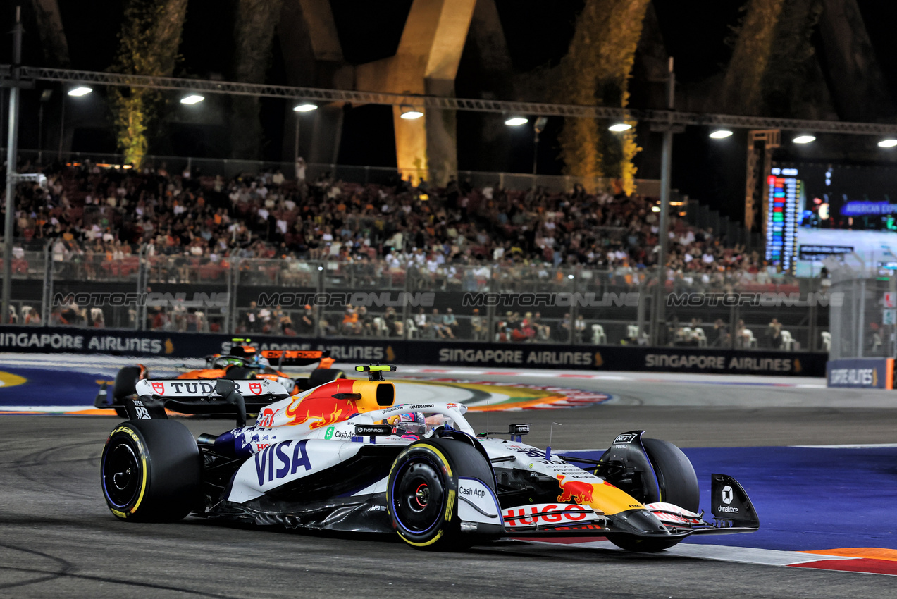 GP SINGAPORE, Liam Lawson (NZL) Racing Bulls VCARB 02.

03.10.2025. Formula 1 World Championship, Rd 18, Singapore Grand Prix, Marina Bay Street Circuit, Singapore, Practice Day.

- www.xpbimages.com, EMail: requests@xpbimages.com © Copyright: Moy / XPB Images