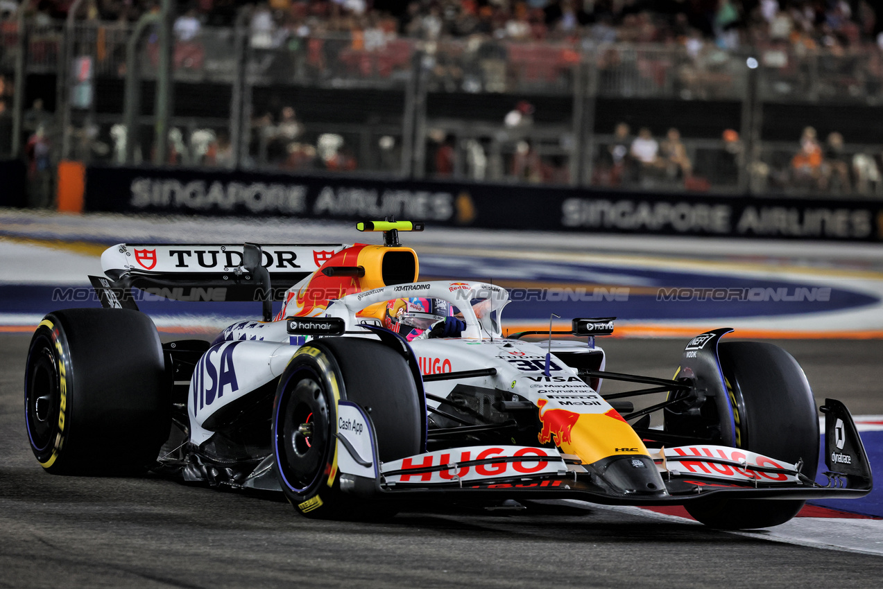 GP SINGAPORE, Liam Lawson (NZL) Racing Bulls VCARB 02.

03.10.2025. Formula 1 World Championship, Rd 18, Singapore Grand Prix, Marina Bay Street Circuit, Singapore, Practice Day.

- www.xpbimages.com, EMail: requests@xpbimages.com © Copyright: Moy / XPB Images