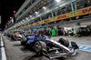 GP SINGAPORE, Alexander Albon (THA) Atlassian Williams Racing FW47 in the pits.

03.10.2025. Formula 1 World Championship, Rd 18, Singapore Grand Prix, Marina Bay Street Circuit, Singapore, Practice Day.

- www.xpbimages.com, EMail: requests@xpbimages.com © Copyright: Batchelor / XPB Images