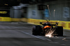 GP SINGAPORE, Lando Norris (GBR) McLaren MCL39 sends sparks flying.

03.10.2025. Formula 1 World Championship, Rd 18, Singapore Grand Prix, Marina Bay Street Circuit, Singapore, Practice Day.

 - www.xpbimages.com, EMail: requests@xpbimages.com © Copyright: Rew / XPB Images